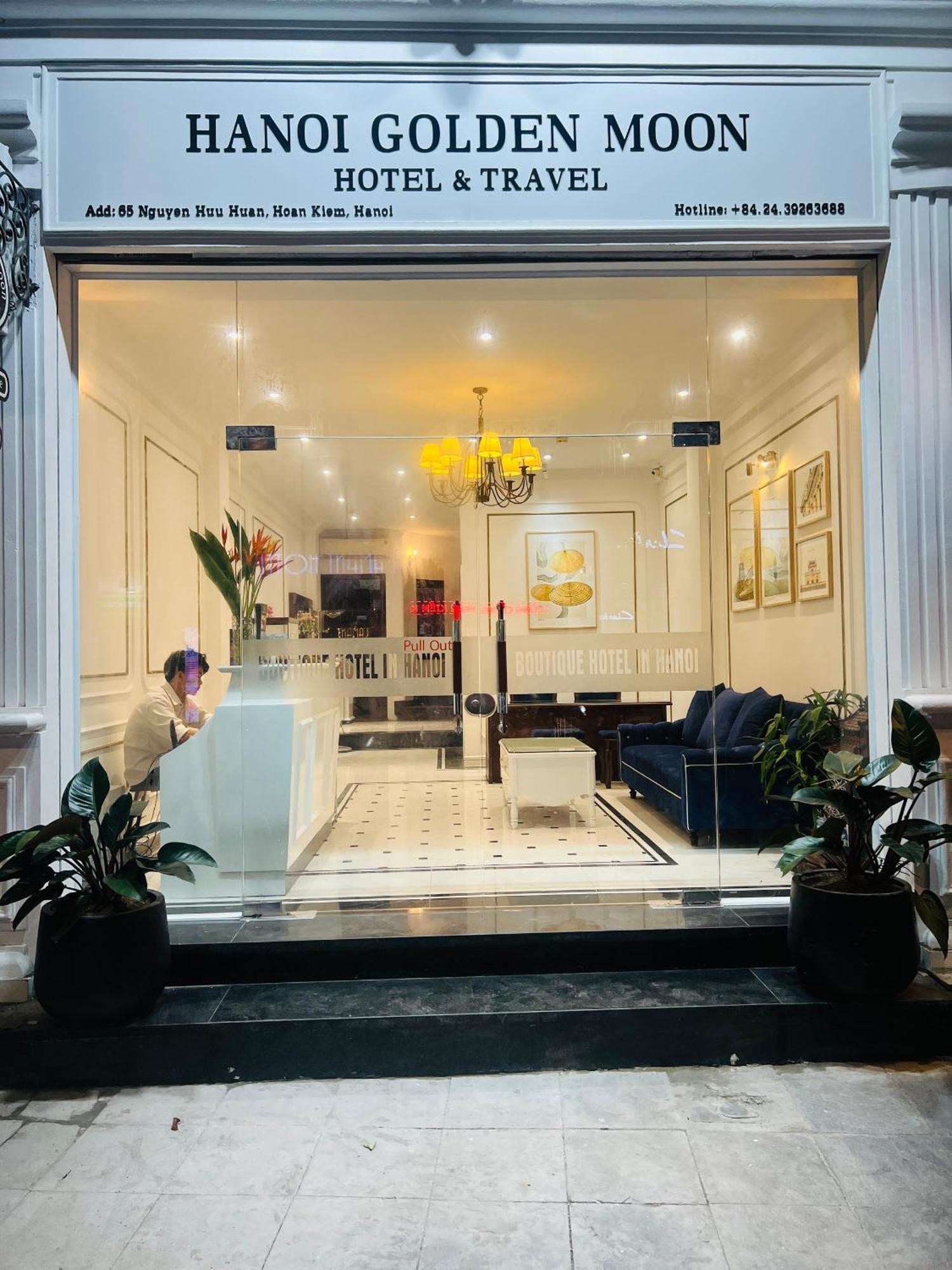 Hanoi Golden Moon Hotel & Travel المظهر الخارجي الصورة