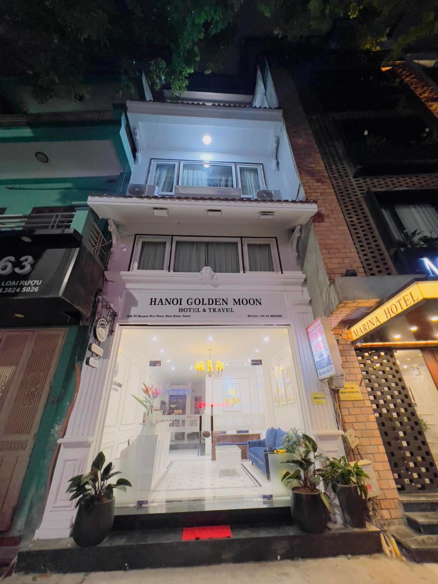 Hanoi Golden Moon Hotel & Travel المظهر الخارجي الصورة